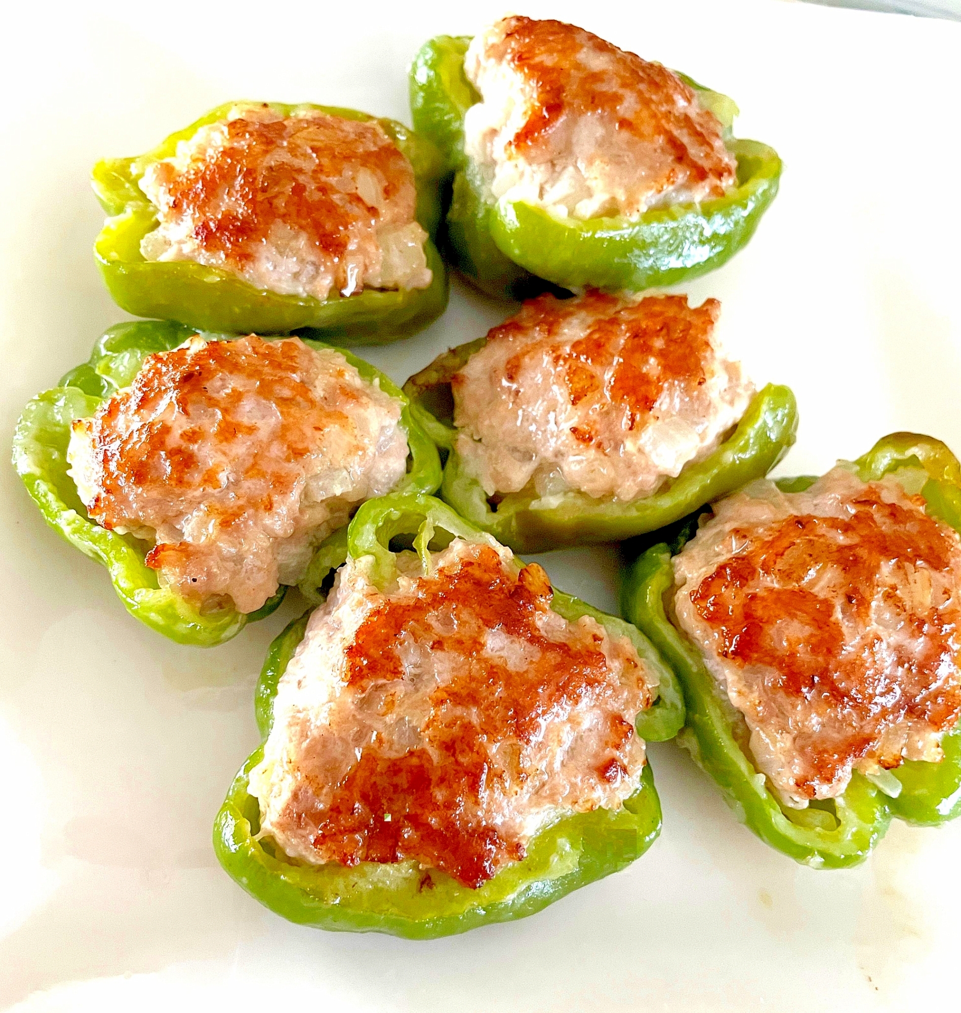 ふつう☆ピーマンの肉詰め