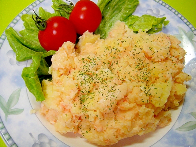 簡単♡鮭フレークのポテトサラダ