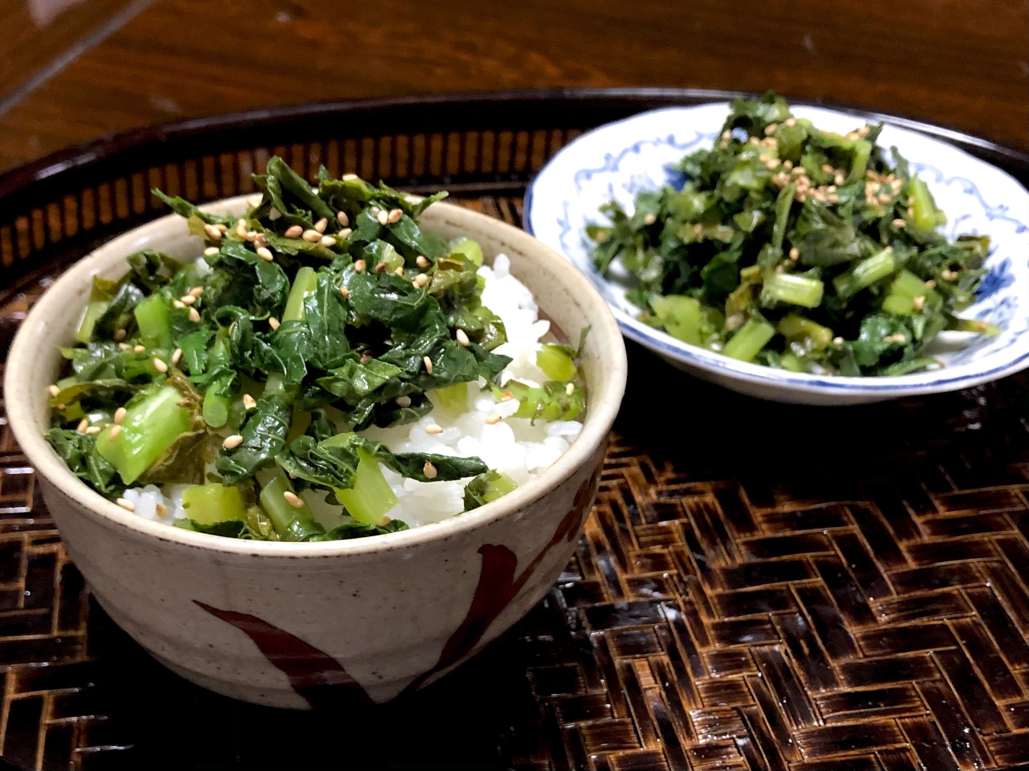 ご飯が進むレンチン5分❤️大根葉の中華風和え物