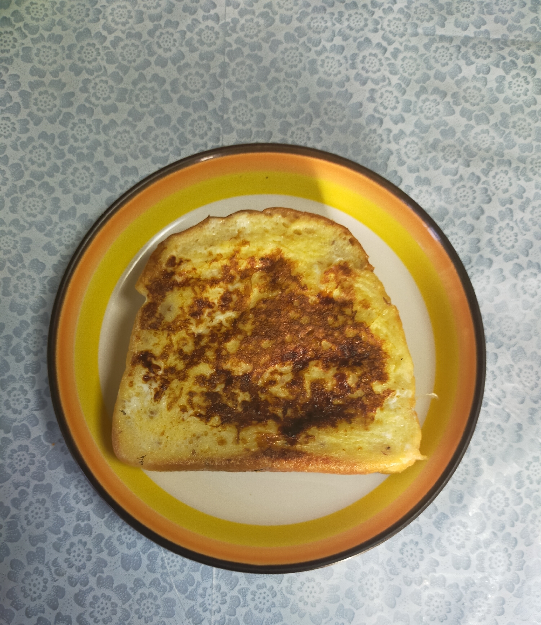 甘くない*˙˘˙*ஐ卵焼きみたいなフレンチトースト