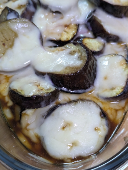 トロトロ茄子の。。味噌チーズ焼き♪