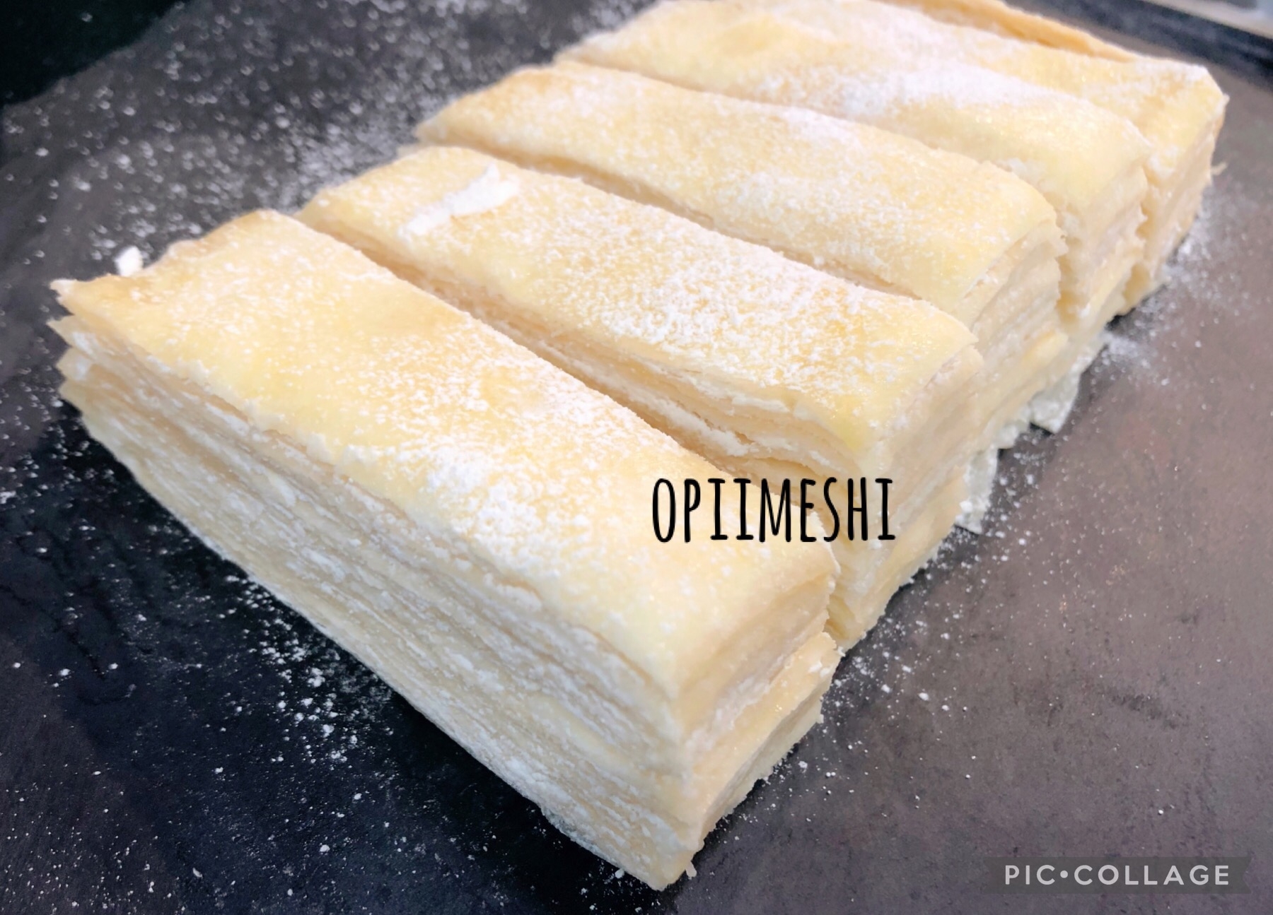 春巻きの皮でもちもちミルクレープ レシピ 作り方 By G Rikemamu 楽天レシピ