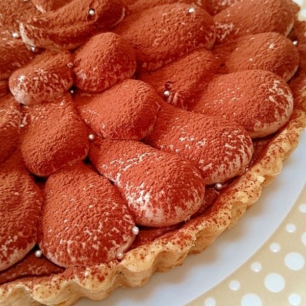 バレンタイン チョコタルト 3層の出会い レシピ 作り方 By 京たまご86 楽天レシピ バレンタイン チョコタルト 3層の出会い レシピ 作り方 By 京たまご86 楽天レシピ