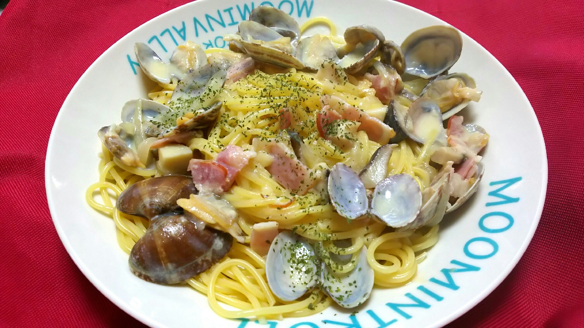 簡単★あさりのクリームパスタ