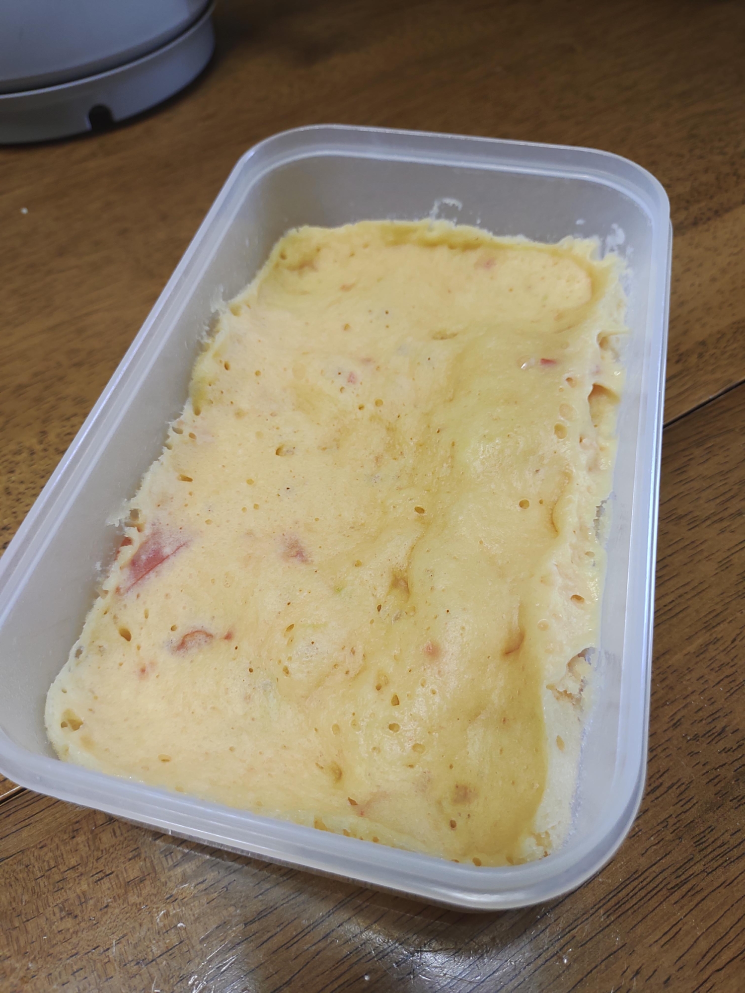 トマトの蒸しパン