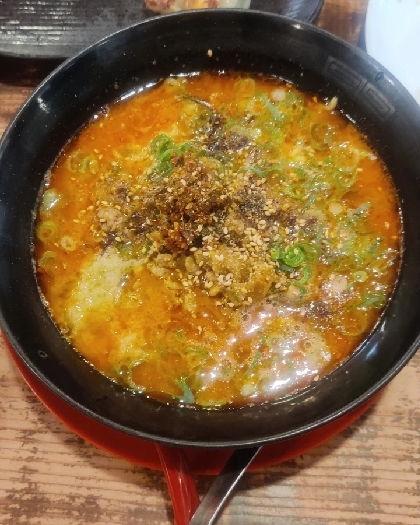 辛さは自由に♪美味しい担担麺