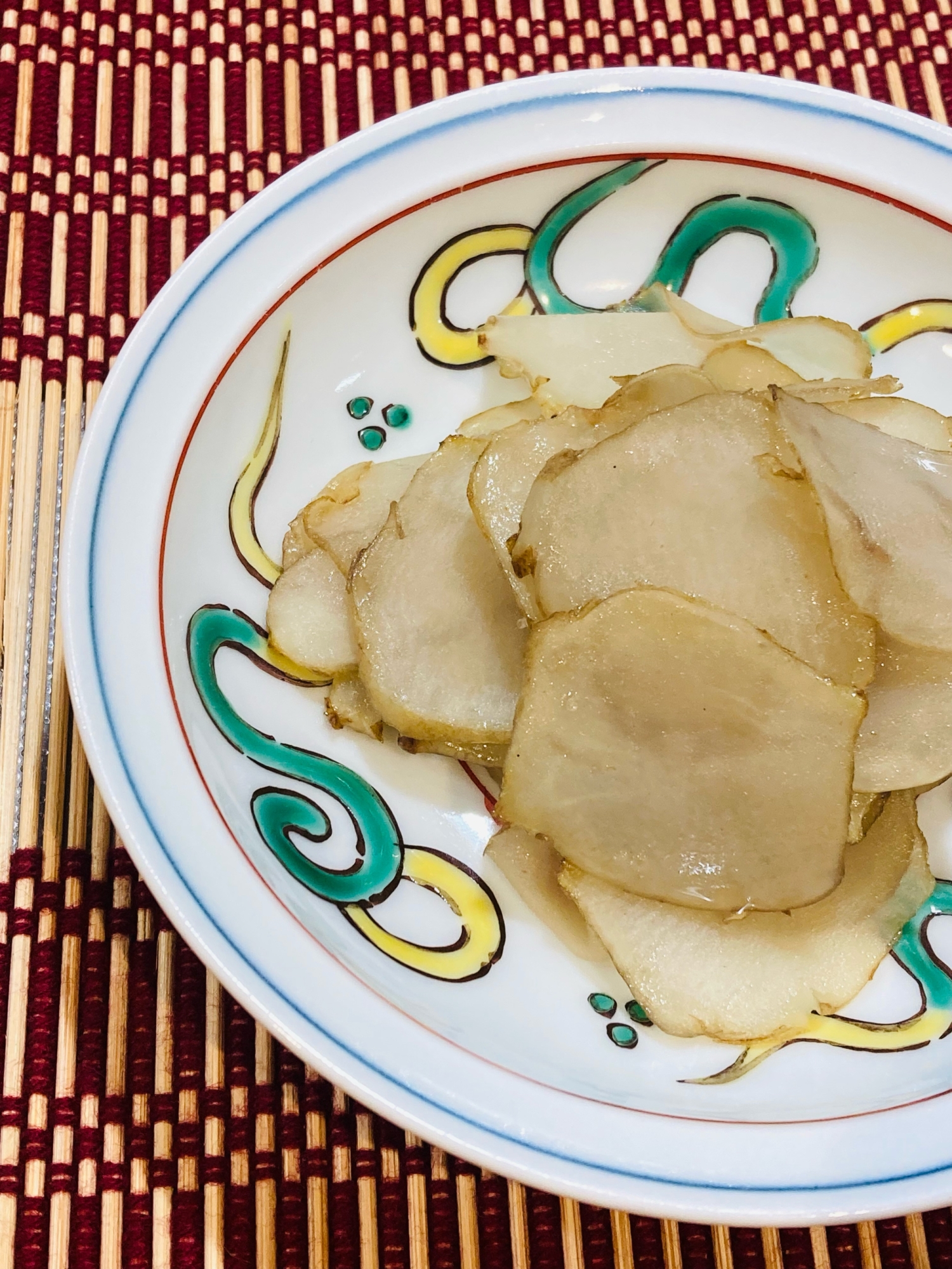 ♦️菊芋スライスのシンプルな塩炒め