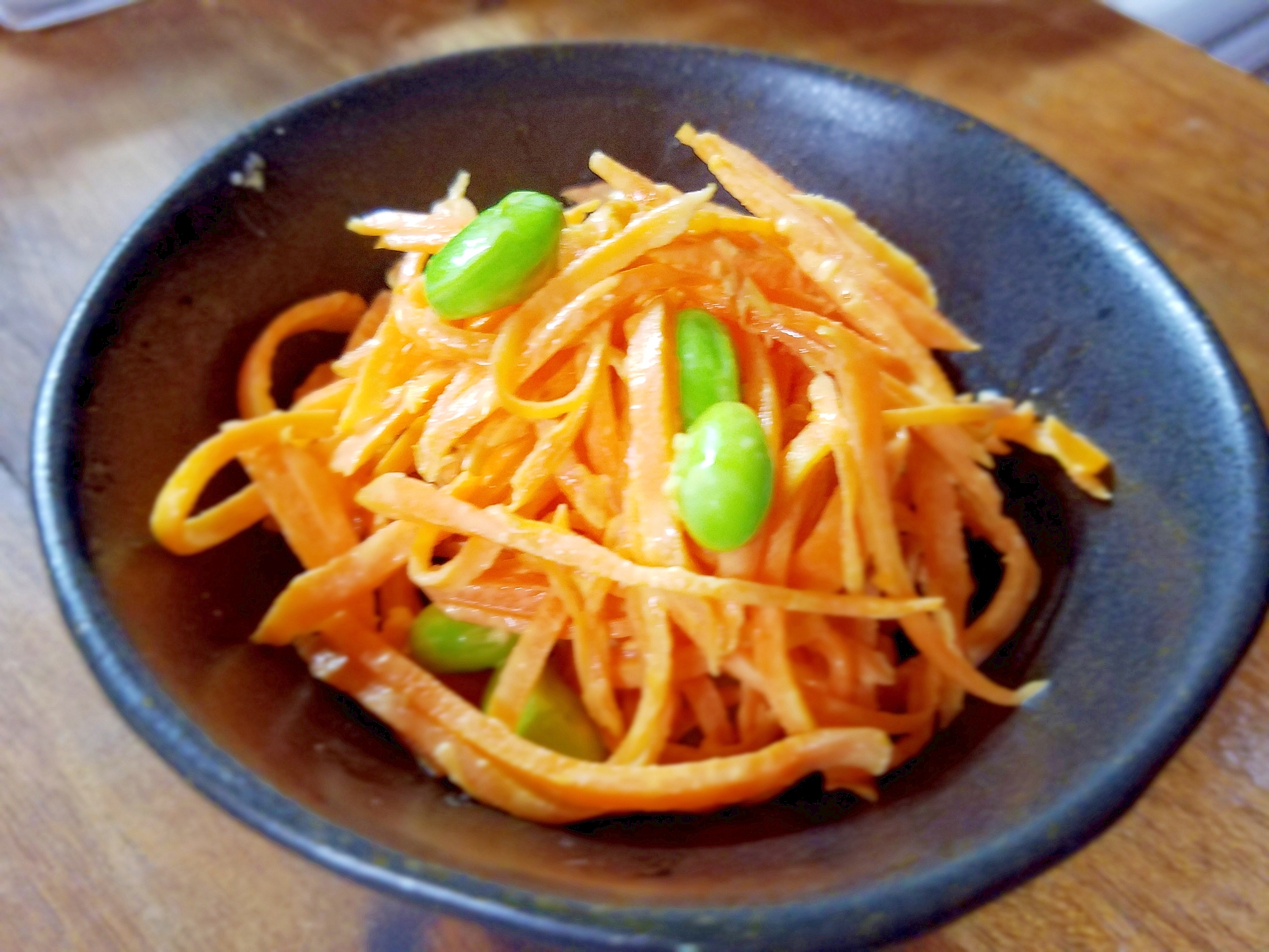 【お弁当に】にんじんの味噌マヨサラダ