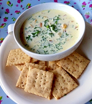 ☆クリーミーでおいしい♪クラムチャウダー☆