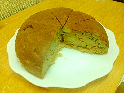 hmと炊飯器で 簡単さつまいも きな粉ケーキ レシピ 作り方 By たまご 楽天レシピ