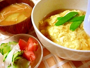 簡単＆節約！牛乳入りふわふわ玉子丼♪