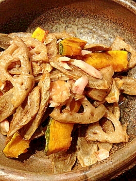 揚げ野菜の和え物