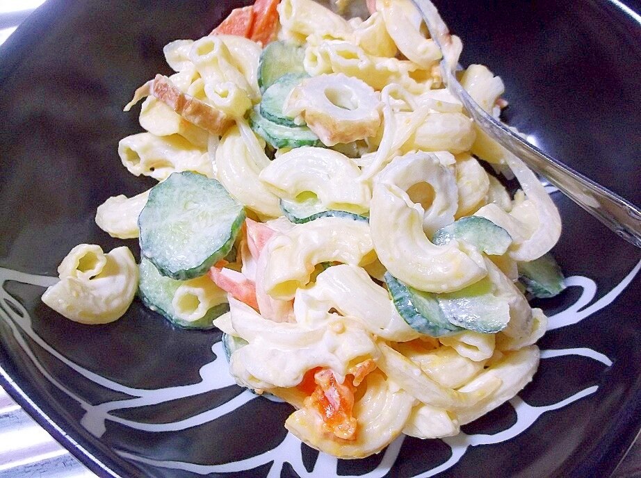 【マカロニサラダ】洗濯機 ちくわ入りマカロニサラダ レシピ・作り方 by ひなりな0504 - 楽天レシピ