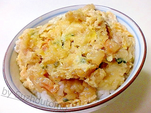 １０分で作れる 簡単かき揚げ丼