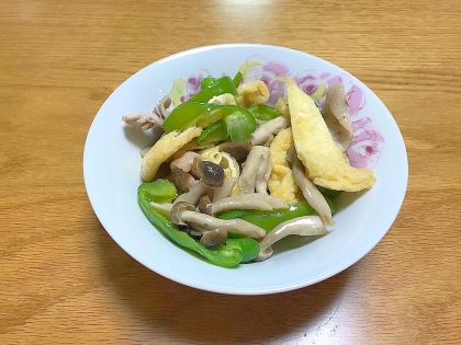 食欲の秋！ごはんがススム☆豚バラと油揚げの炒め煮