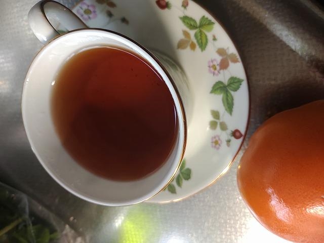 柿づくしの紅茶
