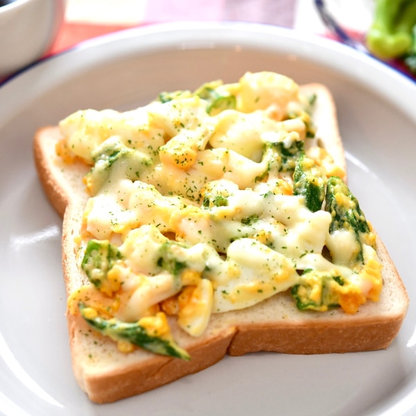 オクラとゆで卵のサラダ風トースト レシピ 作り方 By Y Kay 楽天レシピ オクラとゆで卵のサラダ風トースト レシピ 作り方 By Y Kay 楽天レシピ