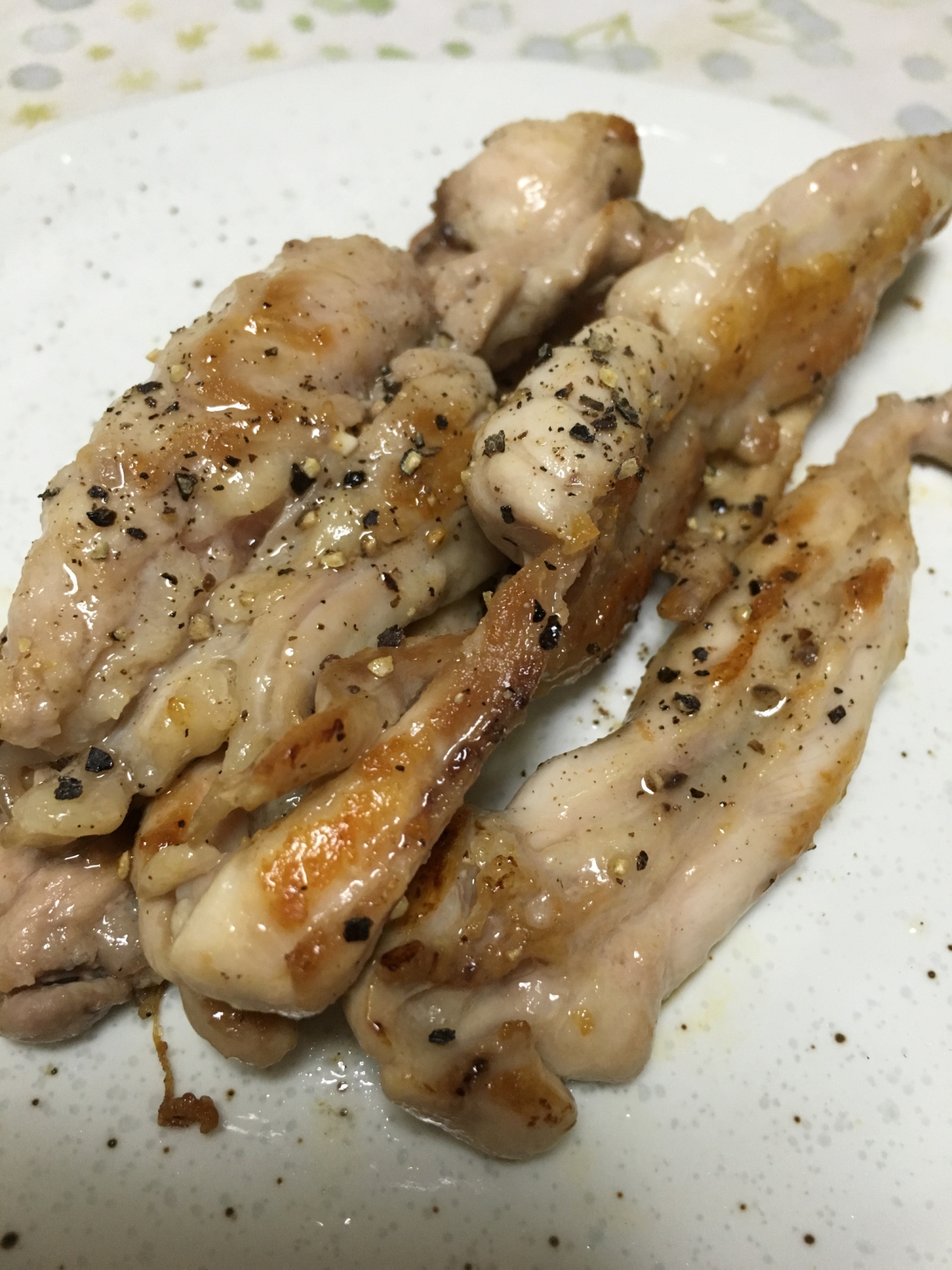 簡単 居酒屋風 おつまみ せせりの黒コショウ焼き レシピ 作り方 By Naryunaryu 楽天レシピ