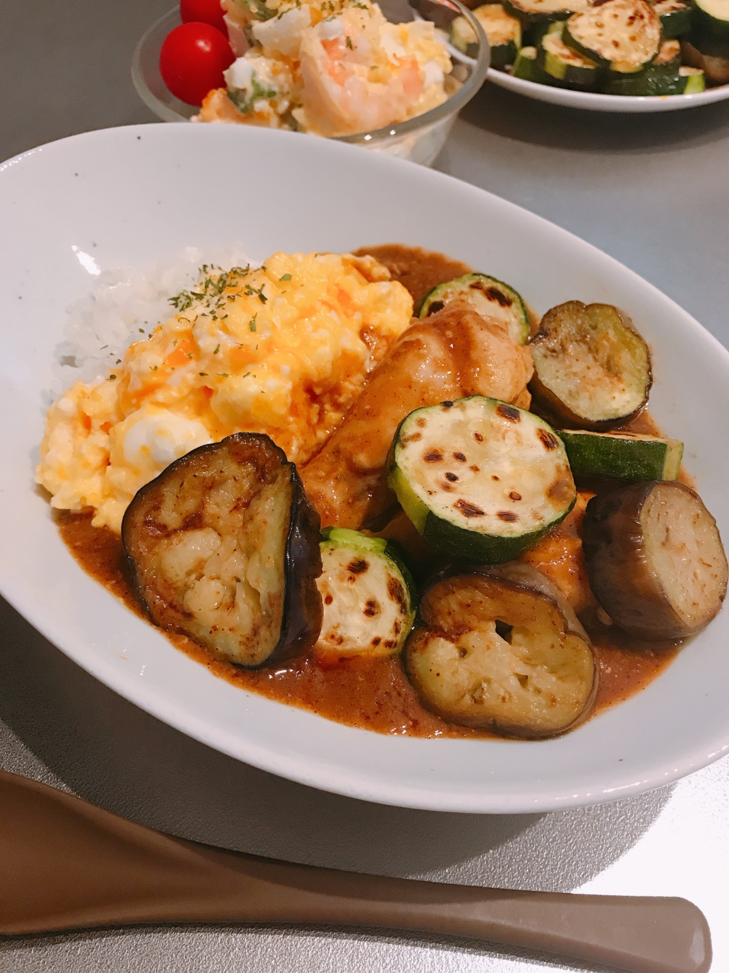 お肉しっとり♡ヨーグルトチキンカレー！