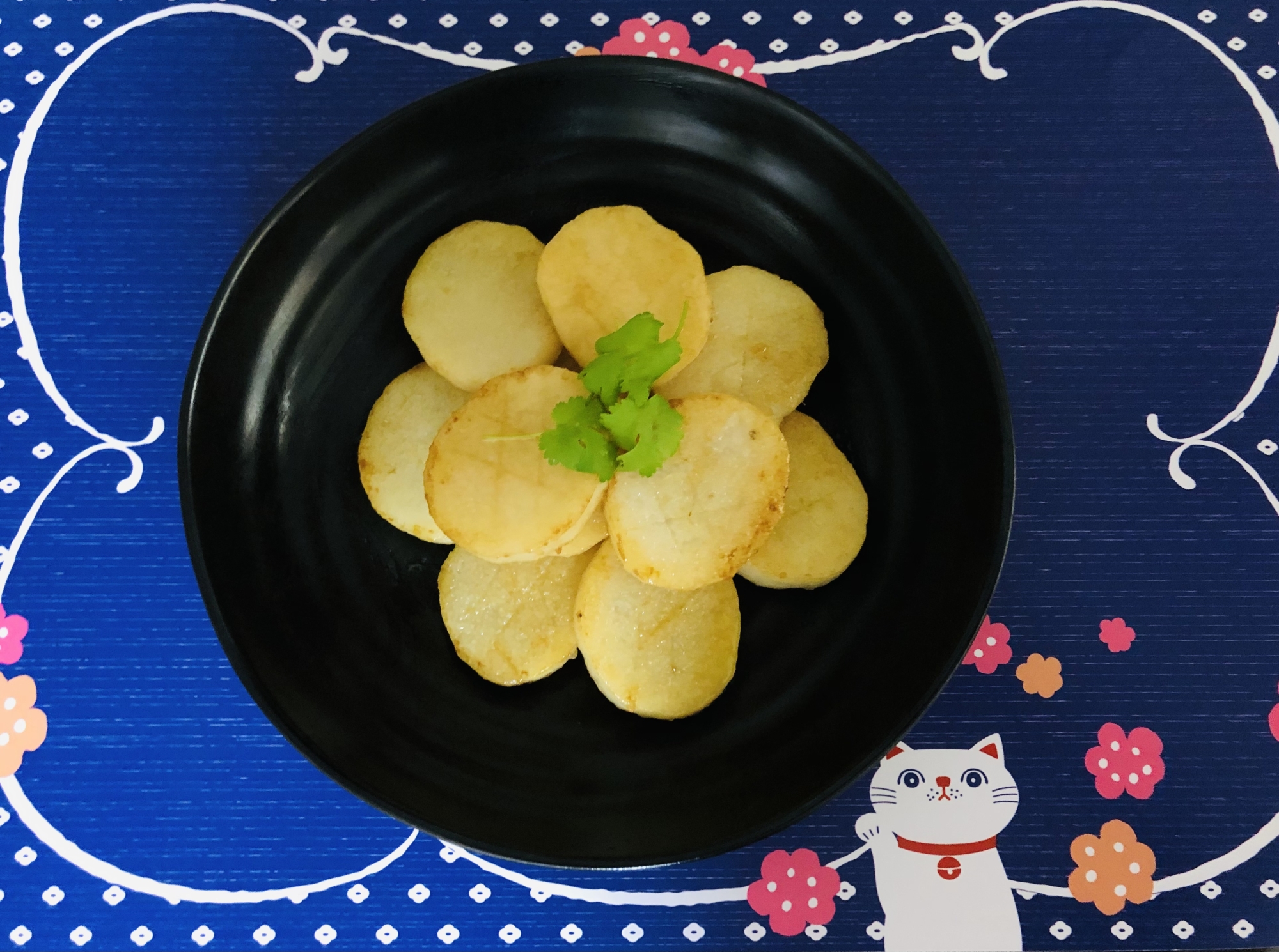 長芋のバターしょうゆ　焼き