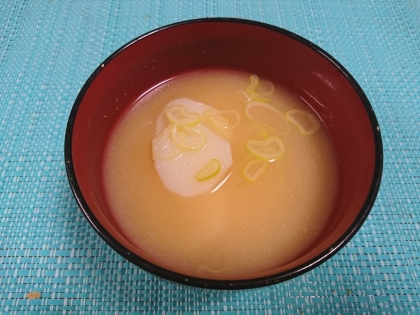 山芋の味噌汁