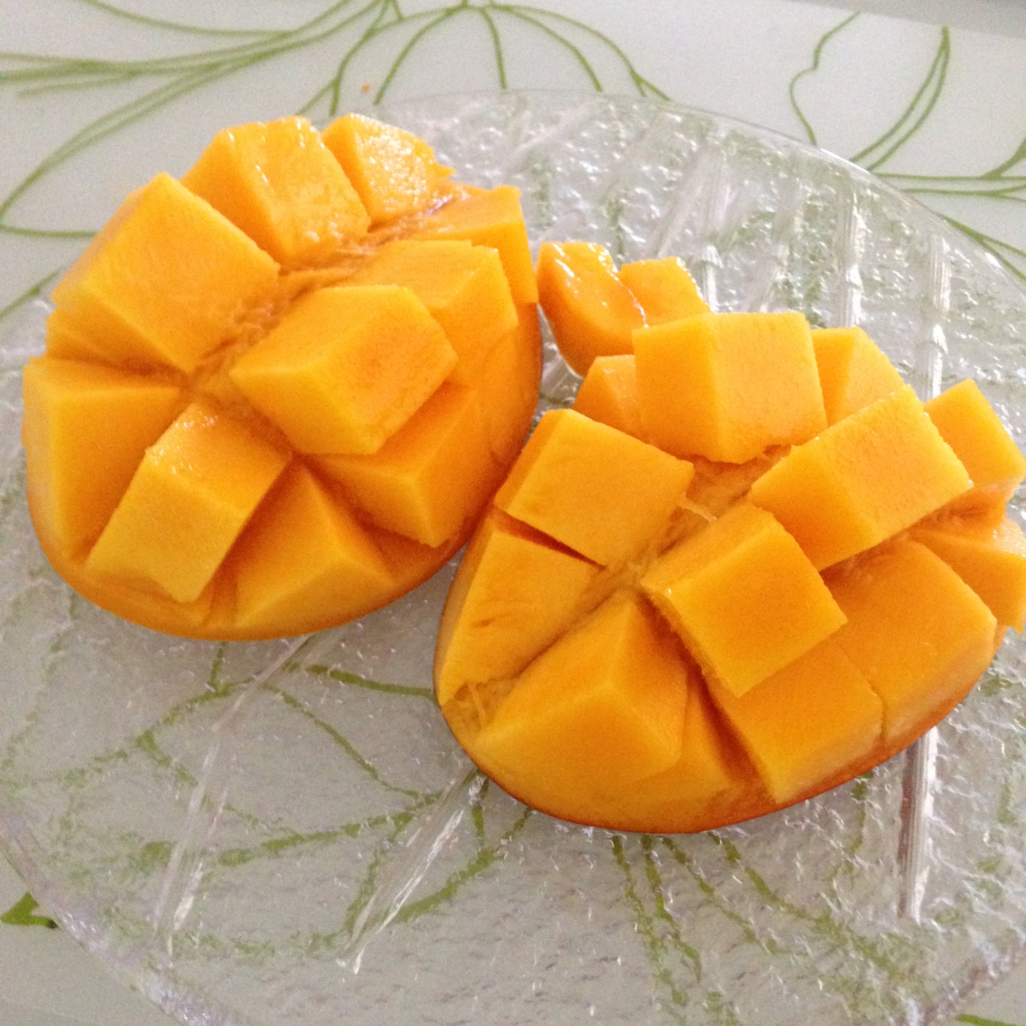 ♡マンゴー 切り方♡