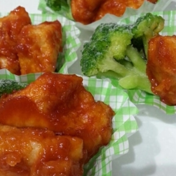 冷凍ok お弁当に重宝する 鶏胸肉のケチャップ炒め レシピ 作り方 By ボビー0903 楽天レシピ 冷凍ok お弁当に重宝する 鶏胸肉のケチャップ炒め レシピ 作り方 By ボビー0903 楽天レシピ