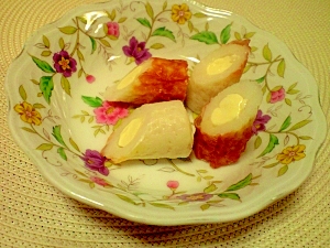 簡単☆お弁当に☆おつまみに☆チーズinちくわ