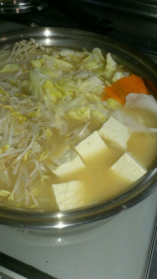 味噌鍋のスープ☆