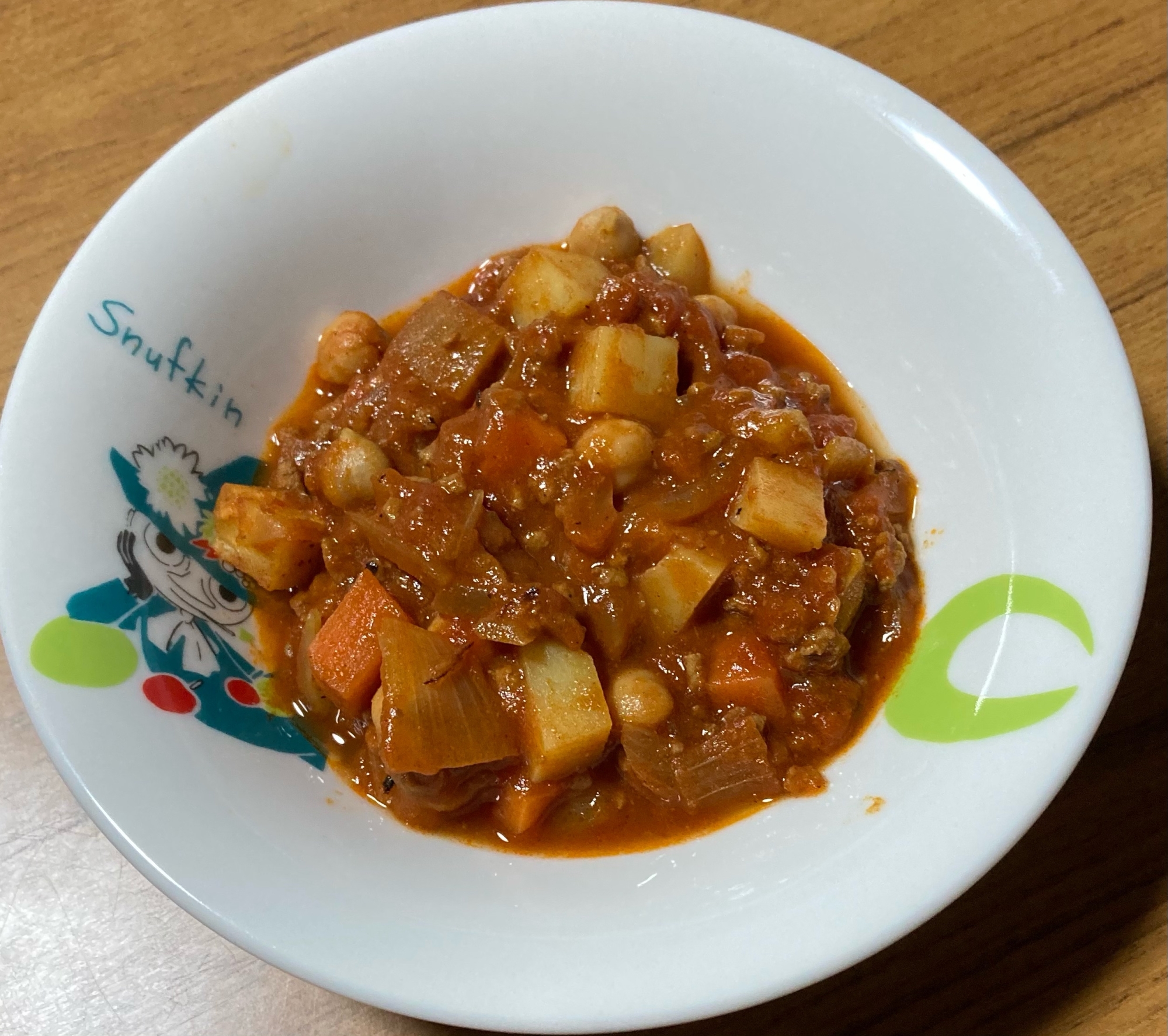 絶品✨ひよこ豆とひき肉のトマトカレー煮込み