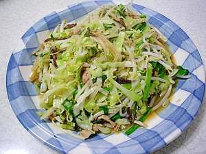 お家で簡単！肉野菜炒め