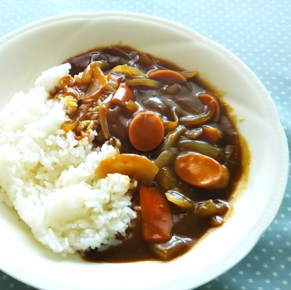 超簡単リメイク★味噌汁でカレー