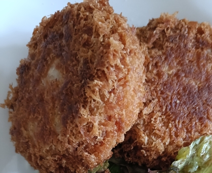 まるでお肉屋さん！我が家のメンチカツ