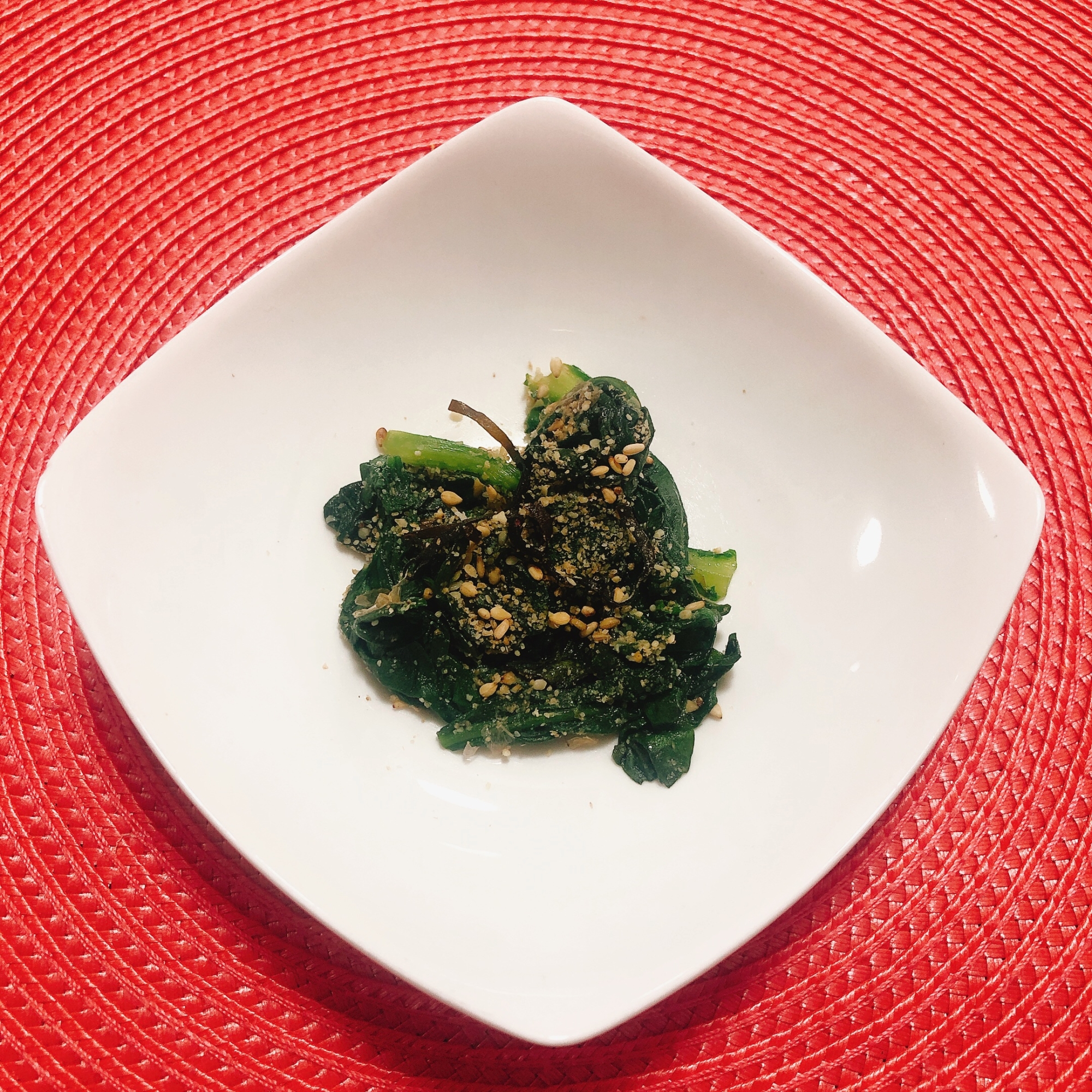 春菊♪塩昆布胡麻和え˖✧˖°