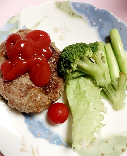 モヤシえのきハンバーグ蒸し煮