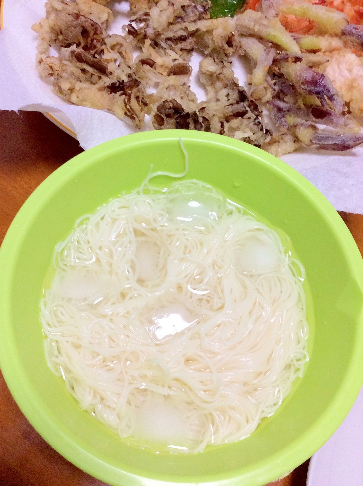 天ぷらそうめん