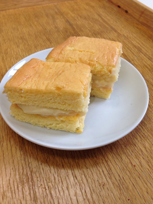 カスタードサンドケーキ レシピ 作り方 By ちーたまちー 楽天レシピ カスタードサンドケーキ レシピ 作り方 By ちーたまちー 楽天レシピ