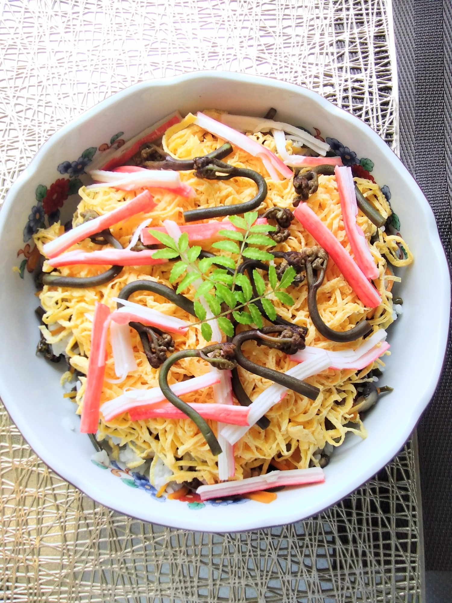 蕨☆わらびちらし寿司