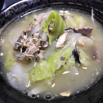 30分以内で完成☆サバ缶とキャベツのカレー煮