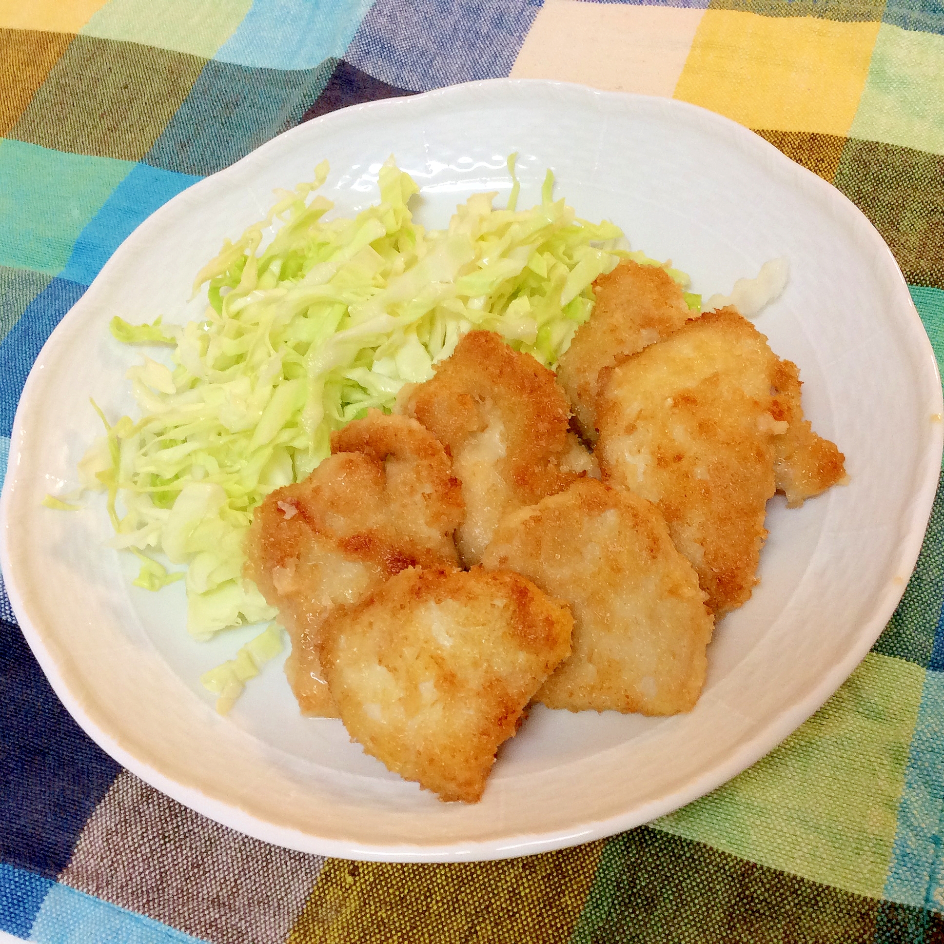 サクッと美味しい♪鶏肉のマヨチーズパン粉焼き