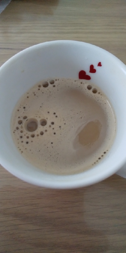 生姜ミルクホットコーヒー