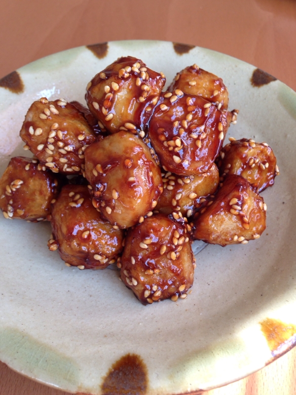 えび芋の甘辛ごまがらめ レシピ 作り方 By ちーたまちー 楽天レシピ えび芋の甘辛ごまがらめ レシピ 作り方 By ちーたまちー 楽天レシピ