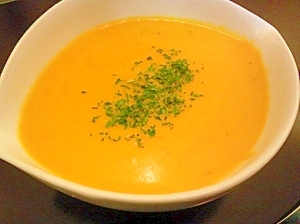 とろ～り濃厚　かぼちゃのスープ