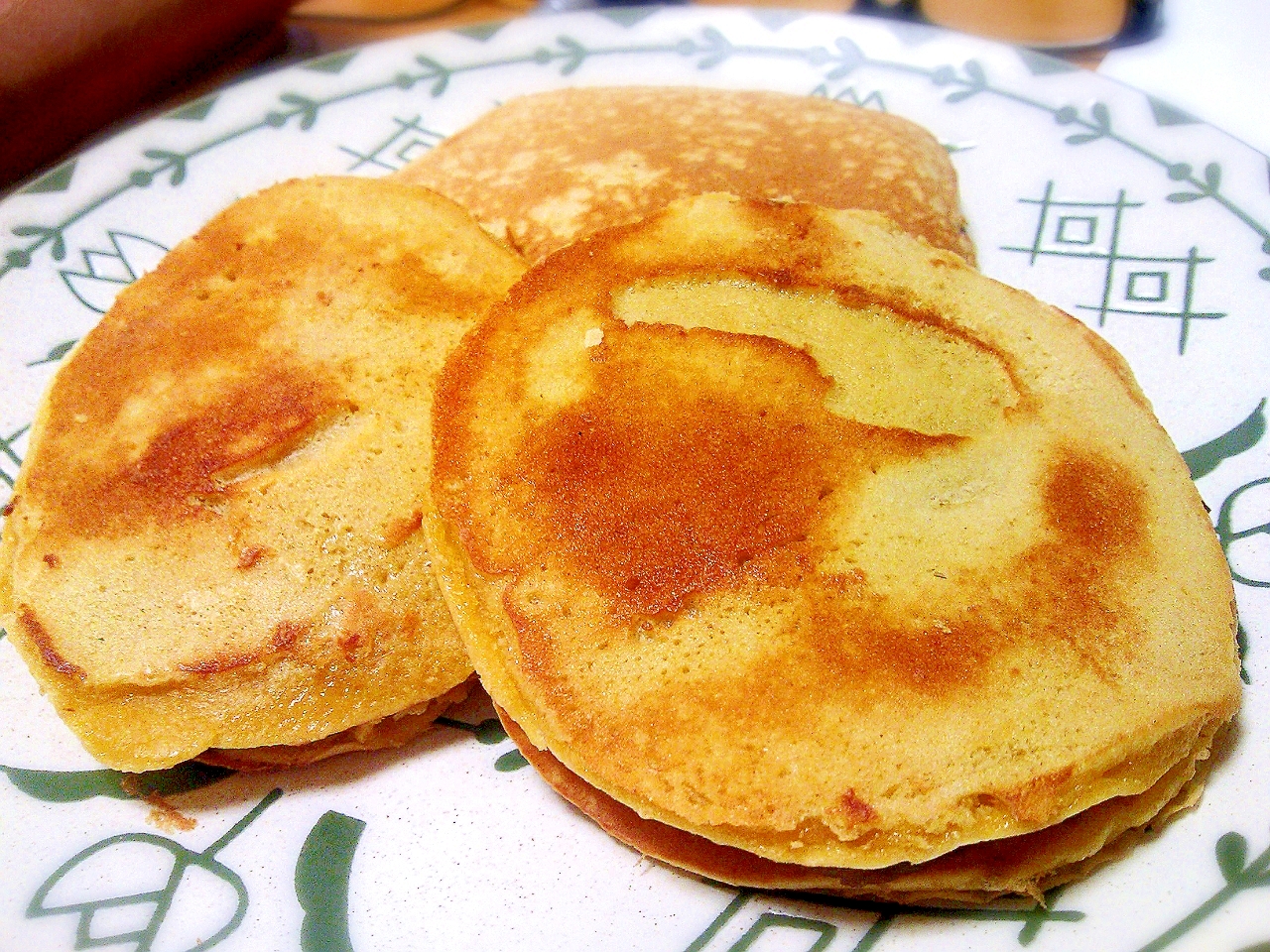 簡単！3時のおやつに　どら焼き♪