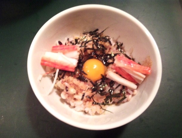 簡単 夜食 小腹が空いたら ミニ卵かけご飯 レシピ 作り方 By Seika A 楽天レシピ