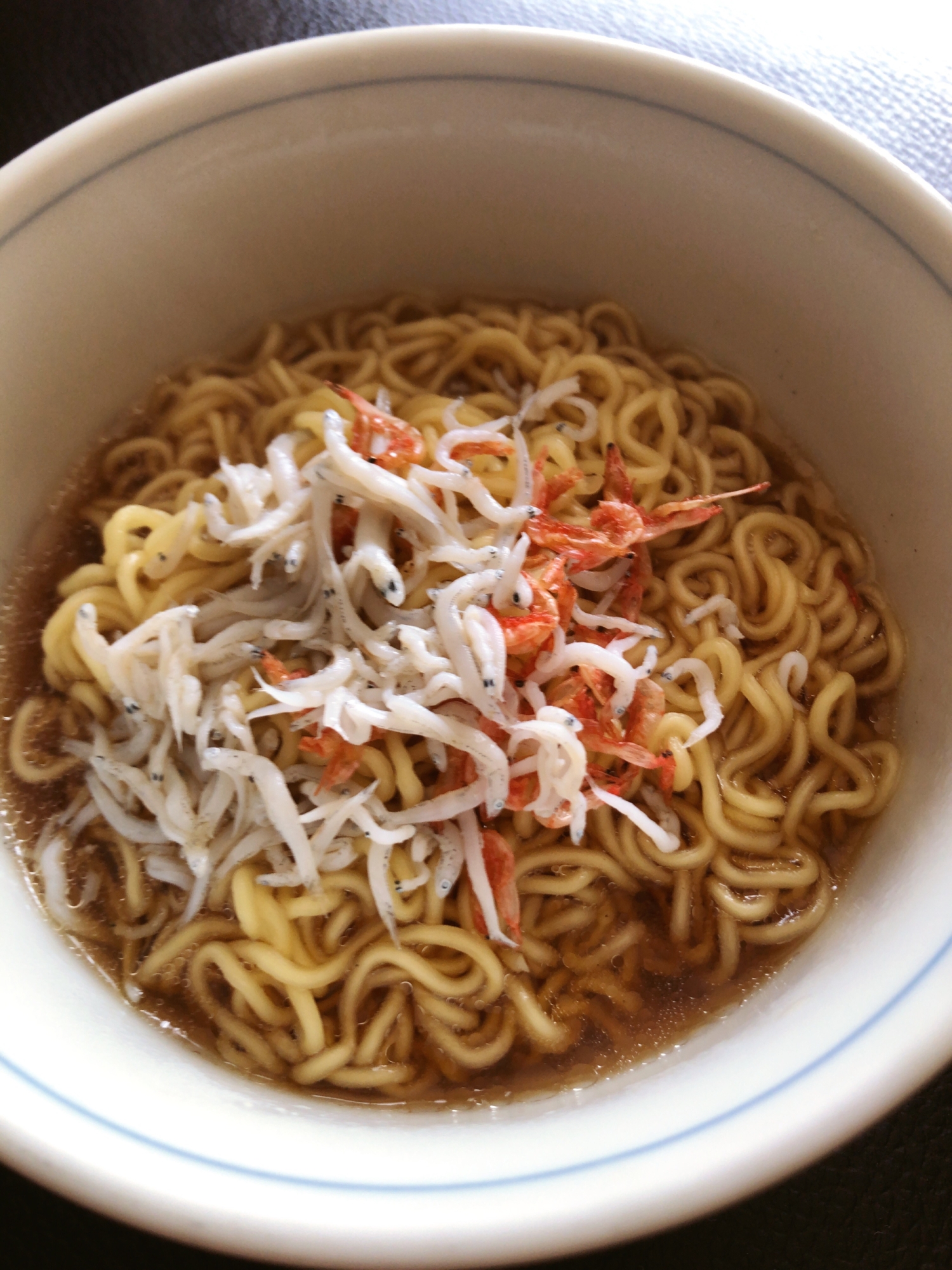 しらすと桜えびの醤油ラーメン