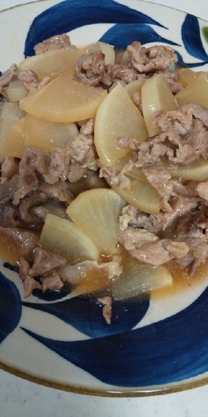 豚肉と大根の煮物
