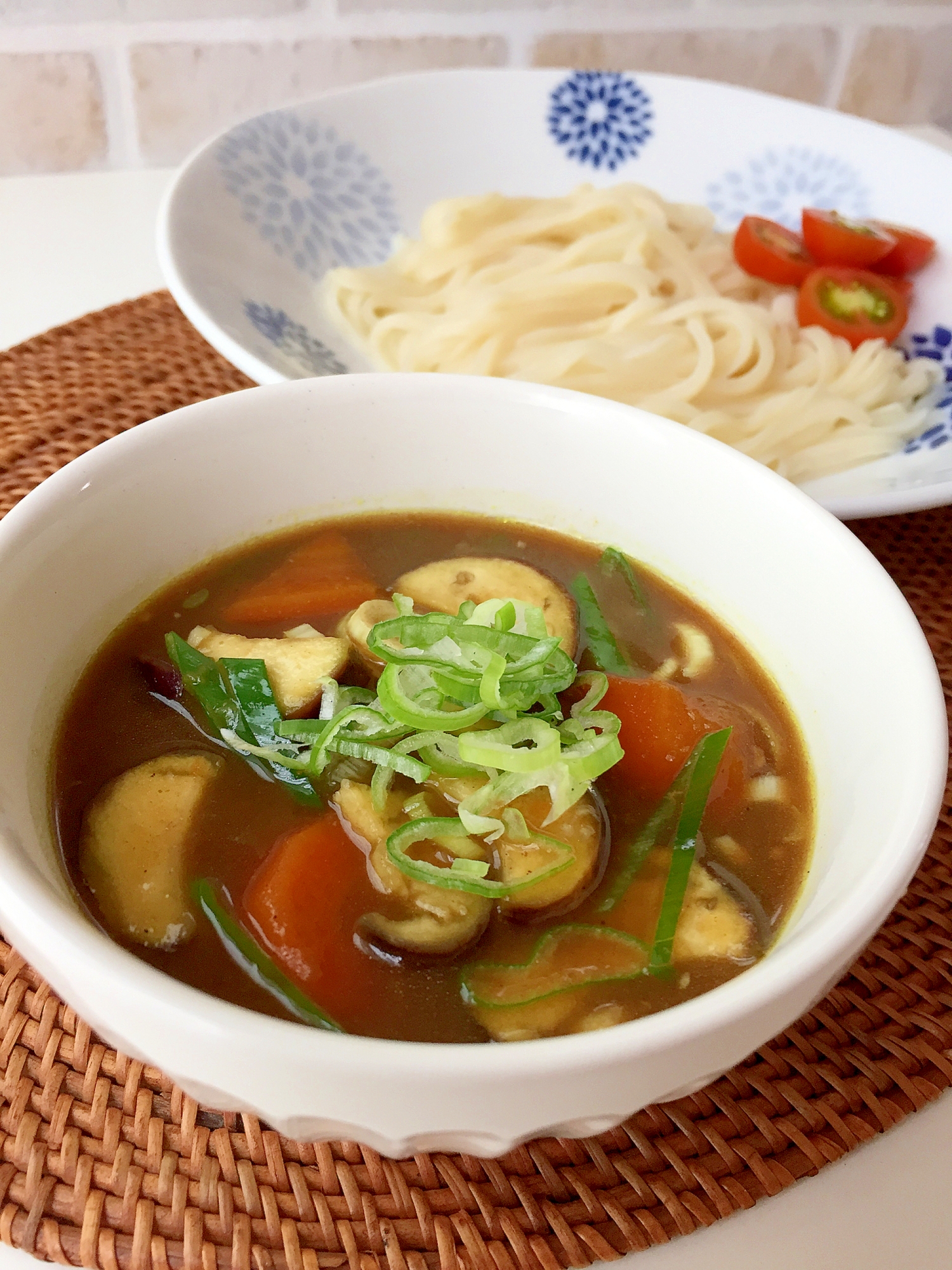 余ったカレーリメイク♪簡単つけ麺