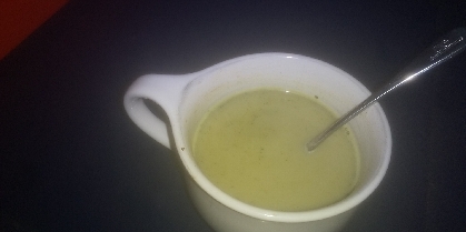 豆乳で作るソイ抹茶ラテ