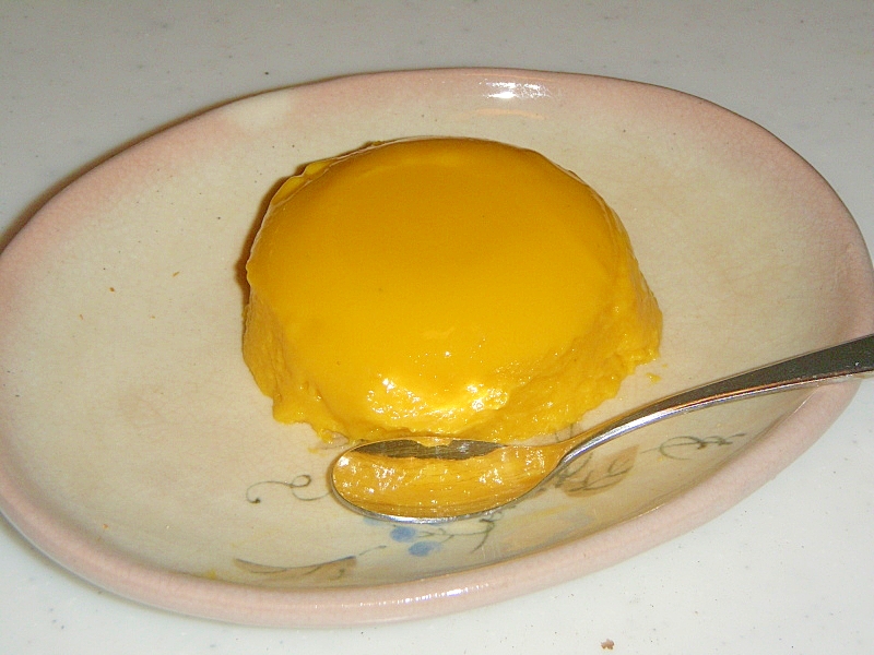 卵不使用★ふわふわ豆乳かぼちゃプリン